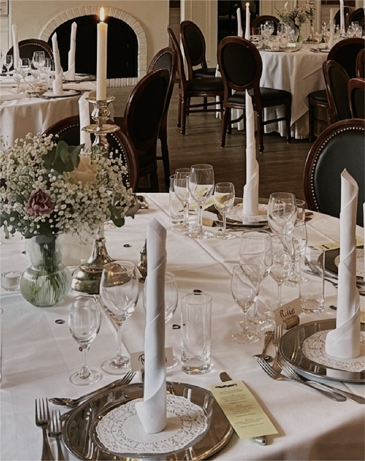 Selskaber på Sophiendal Slotshotel
